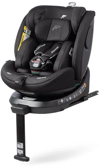 Fairgo Adore i-Size bilsete 40-150 cm - Black Sand